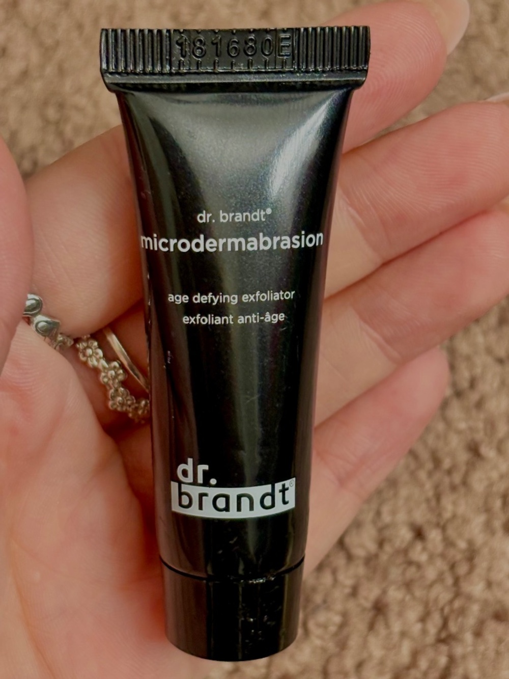 Dr. Brandt Microdermabrasion Age-Defying Cream Exfoliant .25 oz New Sealed